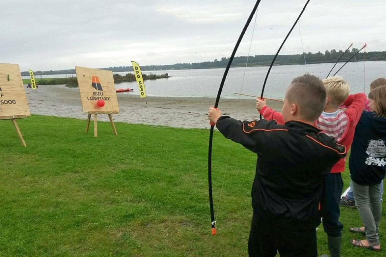 Chalet Op Camping Lauwersoog Met 3 Slaapkamers En Vaatwasser - Joycasa エクステリア 写真